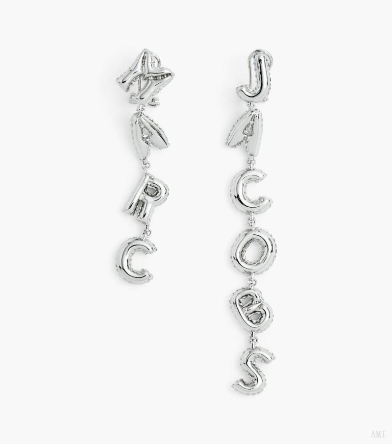 Marc Jacobs |Boucles d'oreilles ballon Marc Jacobs - Argent |France Outlet