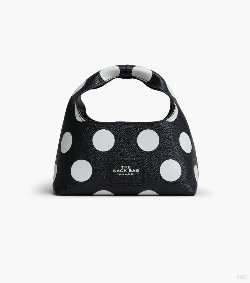 Marc Jacobs |Le mini sac à pois - Noir/Blanc |France Outlet