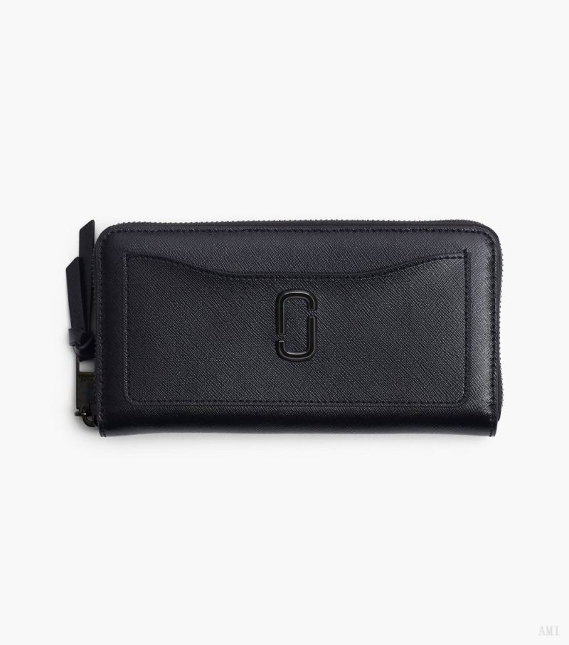 Marc Jacobs |Le portefeuille continental Utility Snapshot Dtm - Noir |France Outlet