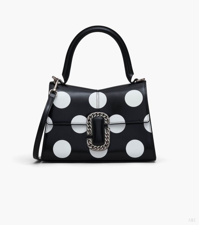 Marc Jacobs |The Spots St. Marc Top Handle - Noir/Blanc |France Outlet