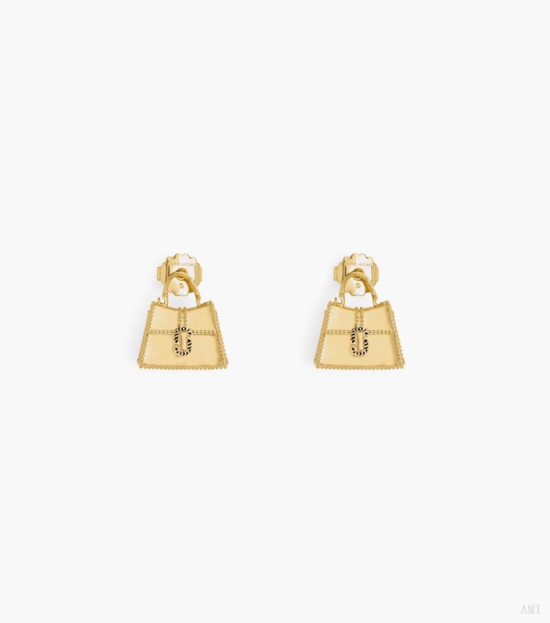 Marc Jacobs |The St. Marc Earrings - Light Antique Gold |France Outlet