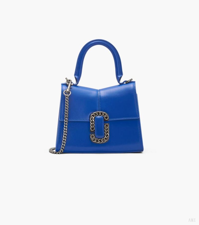 Marc Jacobs |Le Mini Sac à Main St. Marc - Cobalt |France Outlet