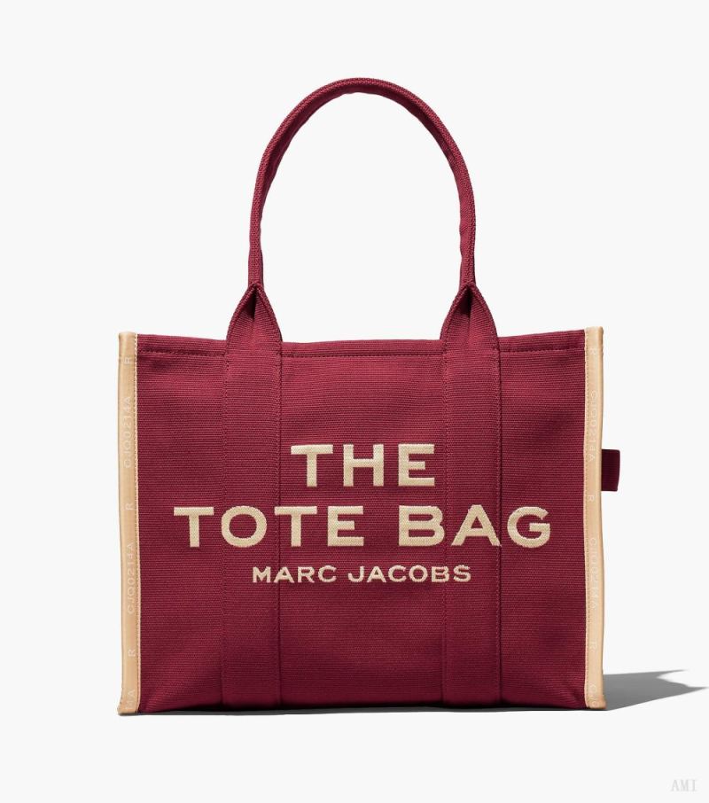 Marc Jacobs |Le grand sac fourre-tout en jacquard - Merlot |France Outlet