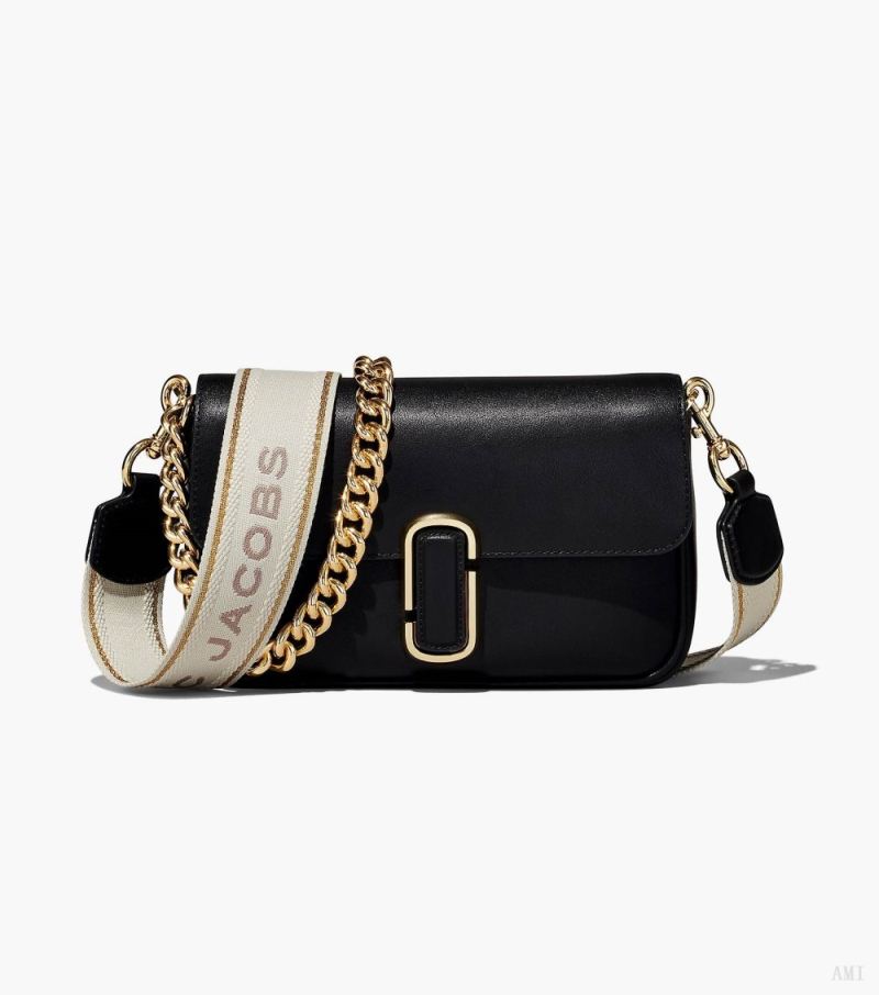 Marc Jacobs |Le sac bandoulière souple J Marc - Noir |France Outlet