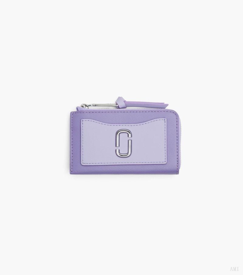 Marc Jacobs |Le portefeuille multi-zip Utility Snapshot - Lavender Multi |France Outlet