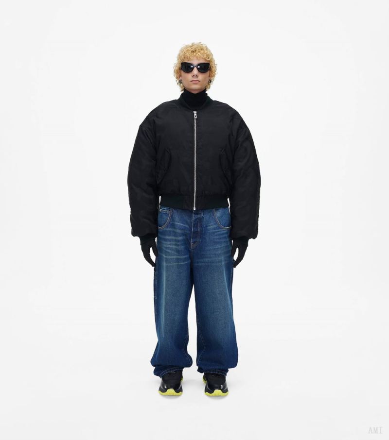 Marc Jacobs |The Cropped Bomber - Black |France Outlet