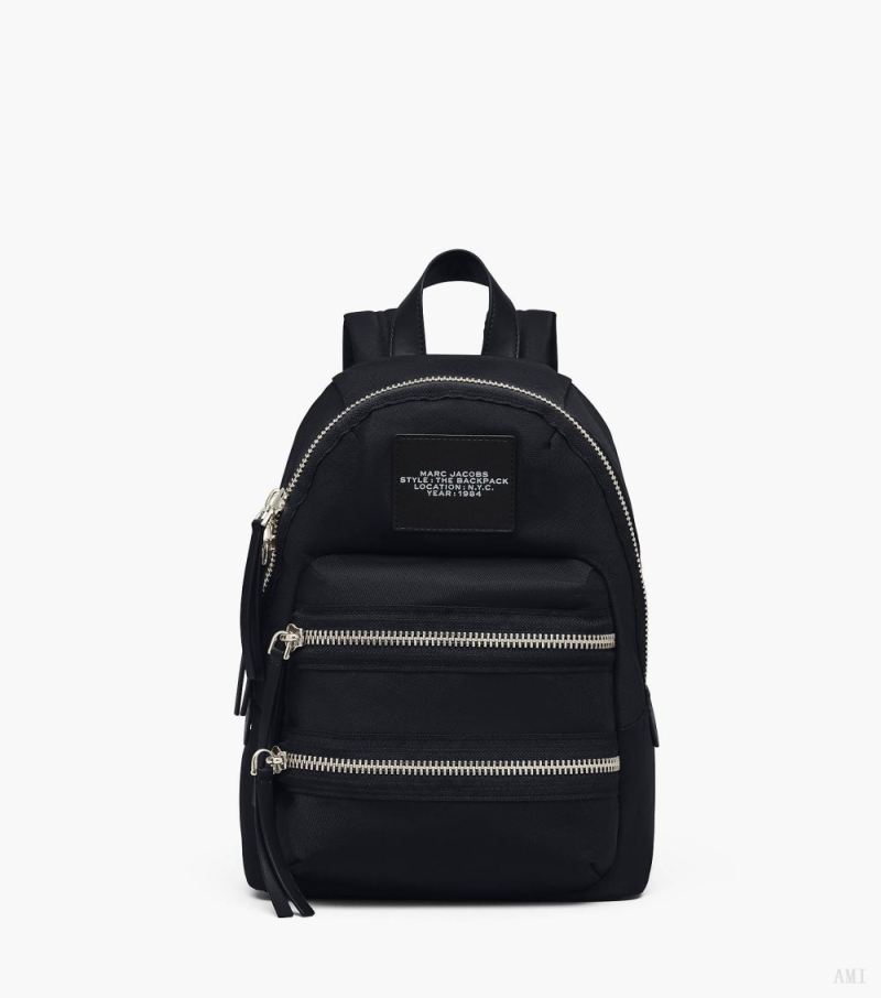 Marc Jacobs |Le sac à dos Biker Nylon Medium - Noir |France Outlet