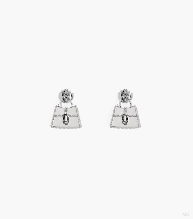 Marc Jacobs |The St. Marc Earrings - Light Antique Silver |France Outlet