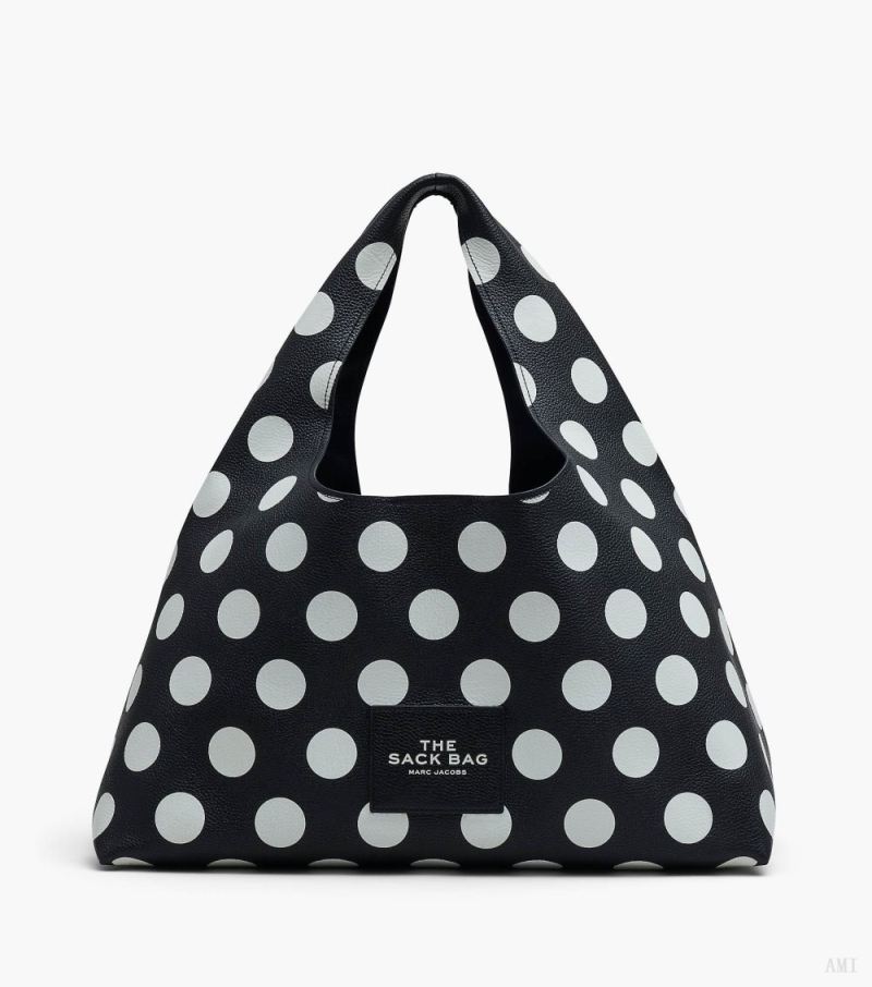 Marc Jacobs |Le sac à pois XL - Noir/blanc |France Outlet