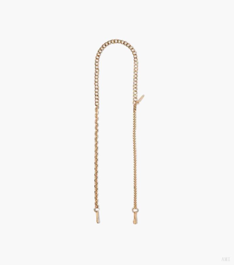 Marc Jacobs |The Chain Strap |The Marc Jacobs |Official Site - Gold |France Outlet