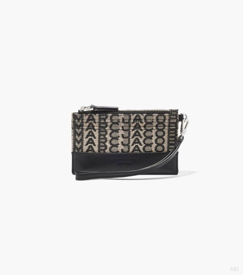 Marc Jacobs |La dragonne zippée sur le dessus Monogram - Beige Multi |France Outlet