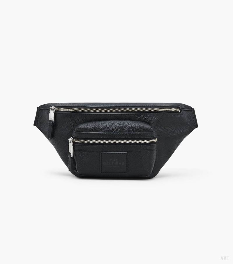 Marc Jacobs |Le Sac Ceinture en Cuir - Noir |France Outlet