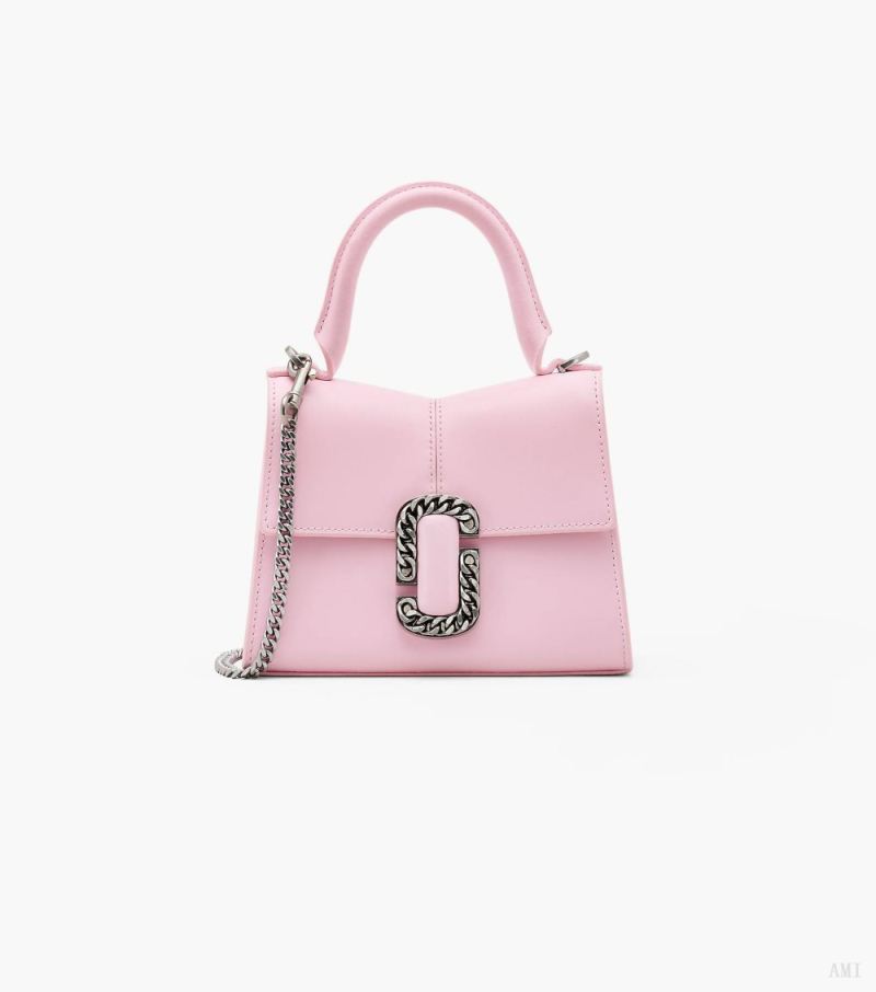 Marc Jacobs |Le mini sac à poignée supérieure St. Marc - Bubblegum |France Outlet