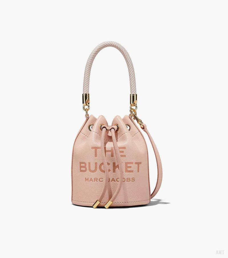 Marc Jacobs |Le sac seau en cuir - Rose |France Outlet