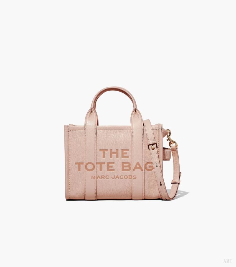 Marc Jacobs |Le petit sac fourre-tout en cuir - Rose |France Outlet