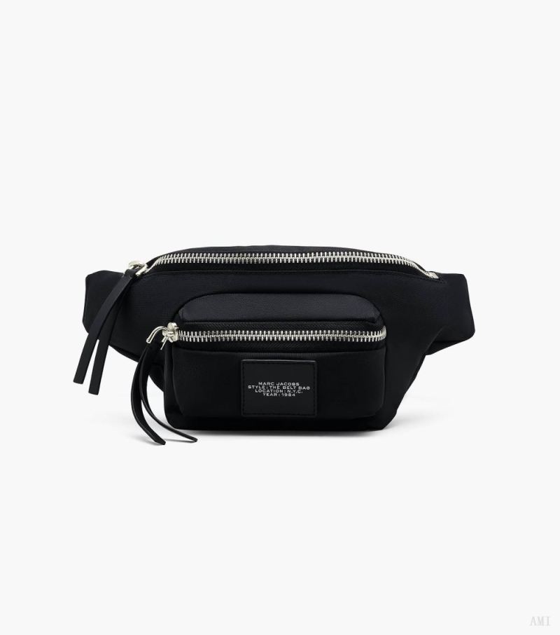 Marc Jacobs |Sac banane en nylon Biker - Noir |France Outlet