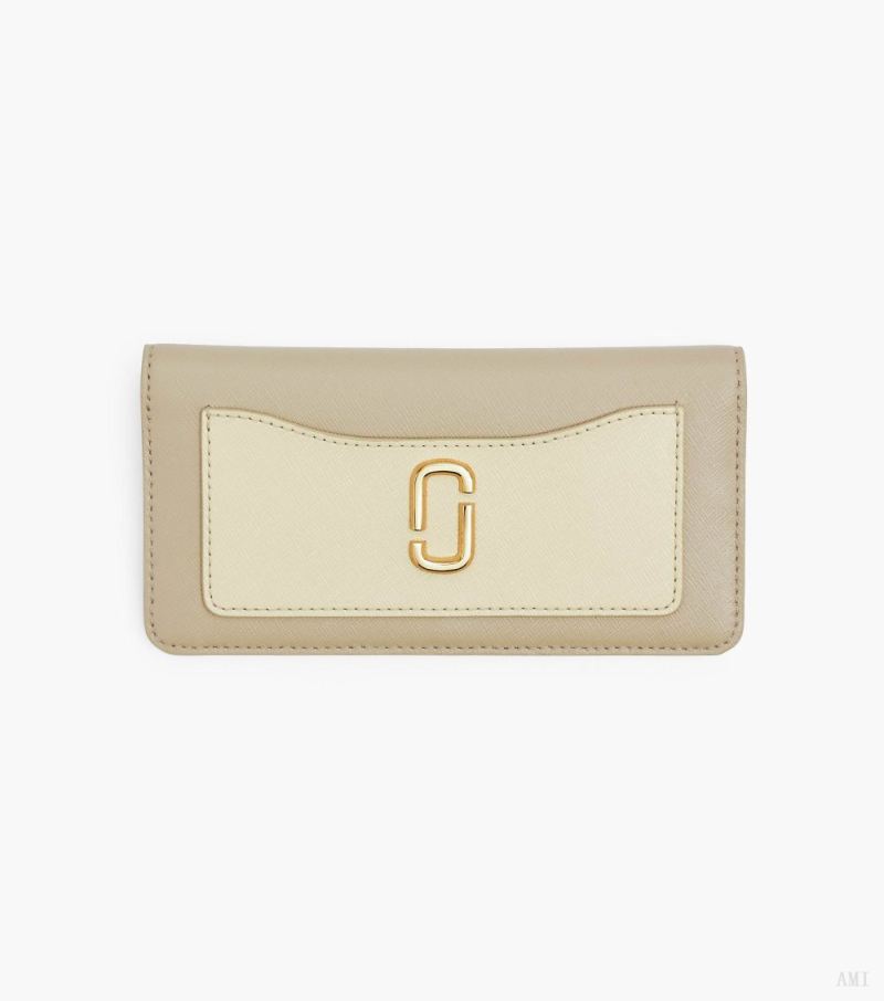 Marc Jacobs |The Utility Snapshot Long Wallet - Khaki Multi |France Outlet