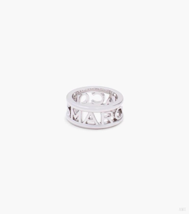 Marc Jacobs |The Monogram Ring - Silver |France Outlet