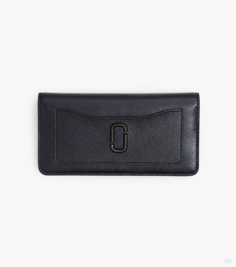 Marc Jacobs |The Utility Snapshot Long Wallet - Black |France Outlet