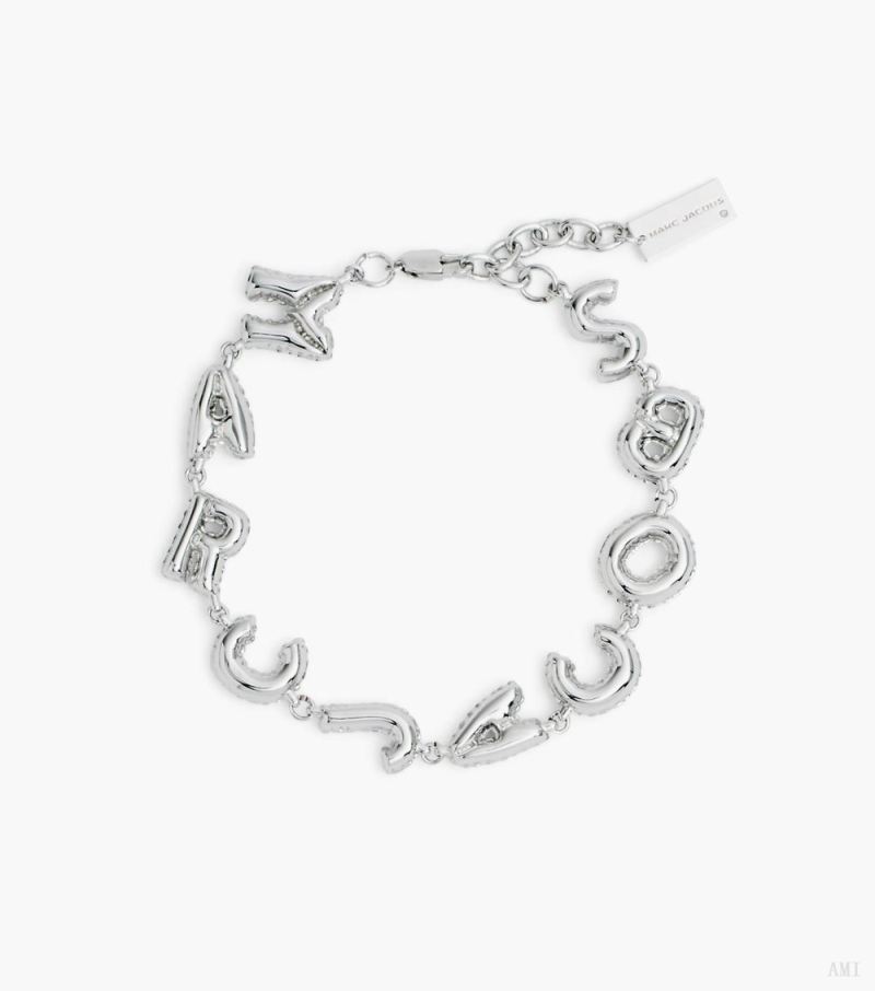 Marc Jacobs |Bracelet Ballon Marc Jacobs - Argent | Outlet France