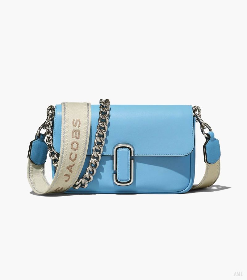 Marc Jacobs |Le Sac Bandoulière Souple J Marc - Bleu Air |France Outlet