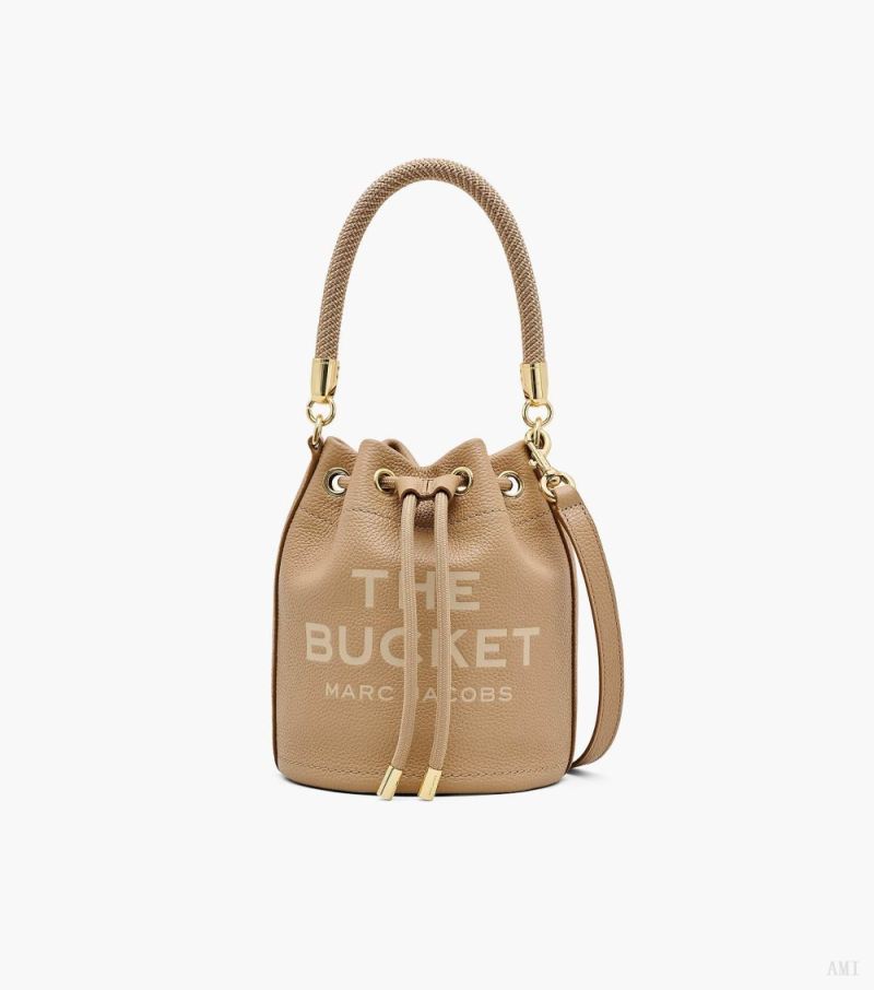 Marc Jacobs |Le Sac Seau en Cuir - Camel |France Outlet