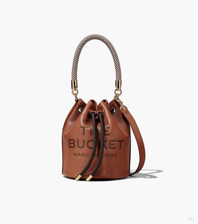 Marc Jacobs |Le Sac Seau en Cuir - Huile d'Argan |France Outlet