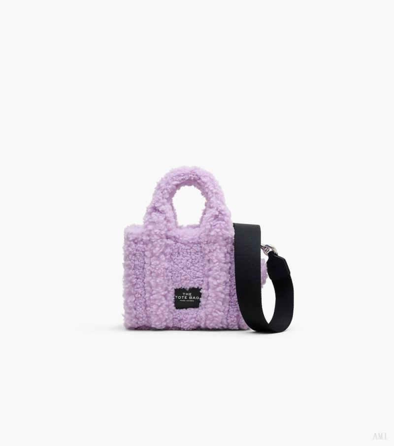 Marc Jacobs |Le mini sac fourre-tout Teddy - Lilas |France Outlet