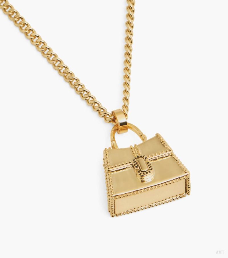 Marc Jacobs |The St. Marc Necklace - Light Antique Gold |France Outlet