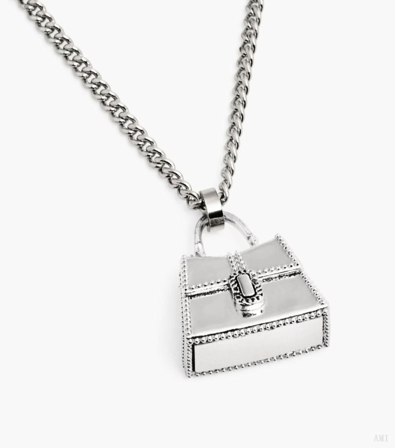 Marc Jacobs |Le collier St. Marc - Argent antique clair |France Outlet