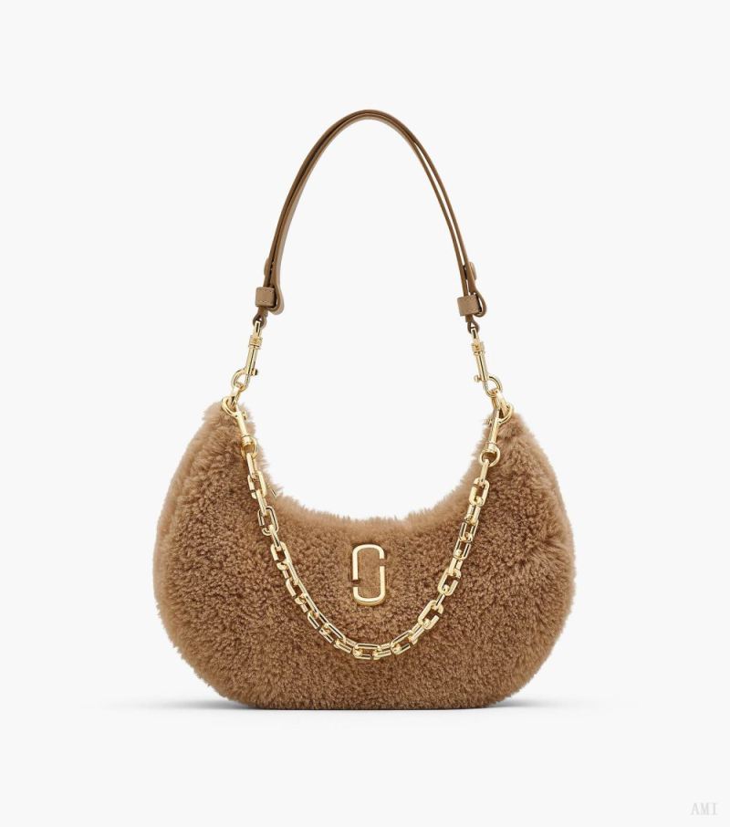 Marc Jacobs |Le sac Teddy Curve - Camel |France Outlet