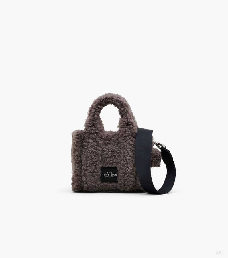 Marc Jacobs |Le mini sac fourre-tout Teddy - Gris |France Outlet