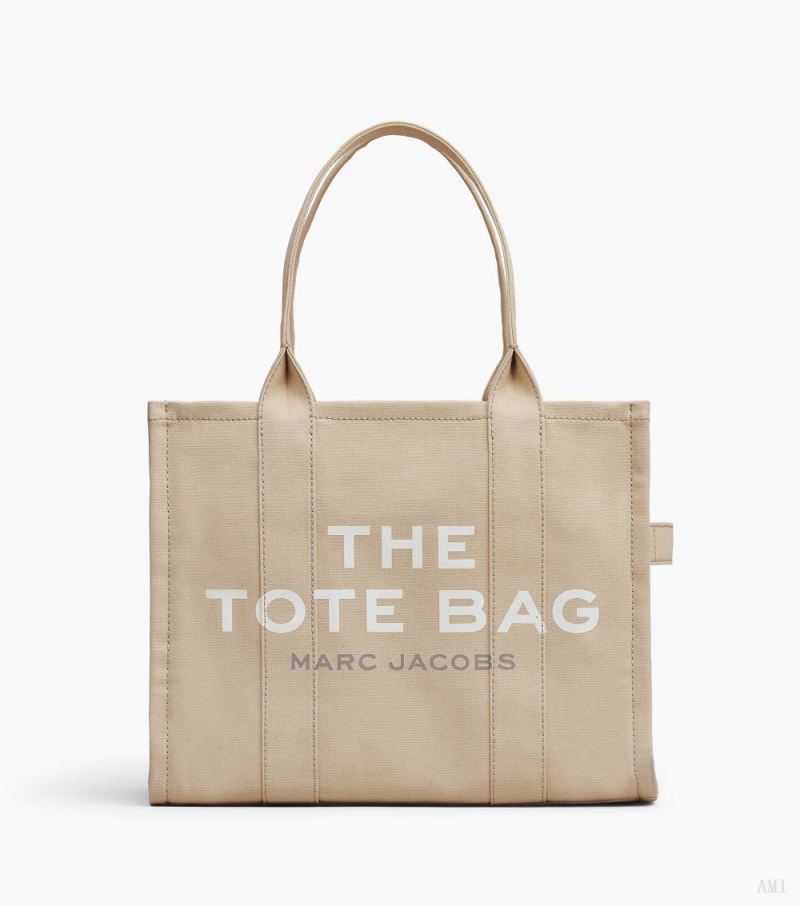 Marc Jacobs |Le grand sac fourre-tout en cuir - Beige |France Outlet