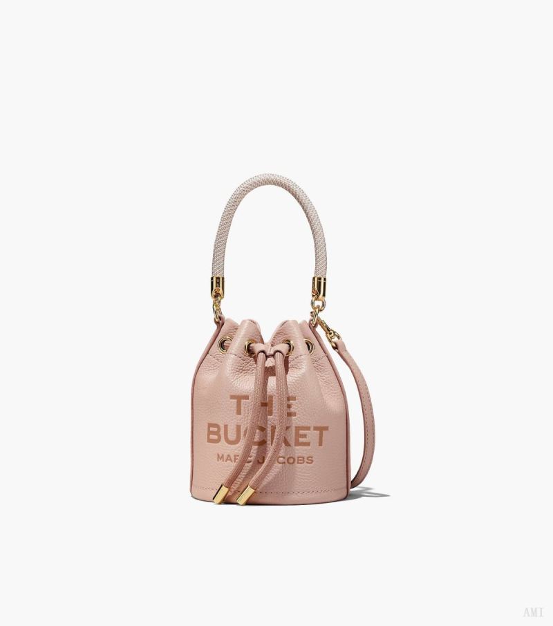 Marc Jacobs |Le Mini Sac Seau en Cuir - Rose |France Outlet