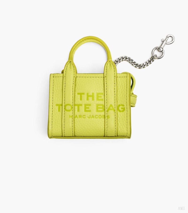 Marc Jacobs |The Nano Tote Bag Charm - Limoncello |France Outlet