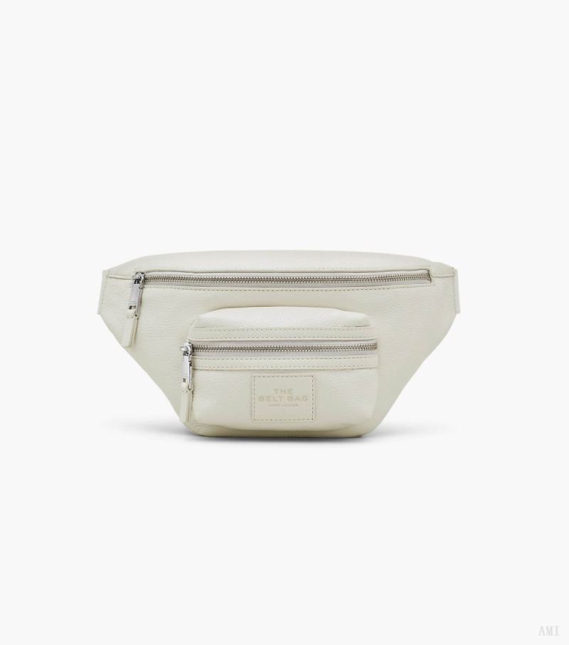 Marc Jacobs |Le Sac Ceinture en Cuir - Coton/Argent |France Outlet