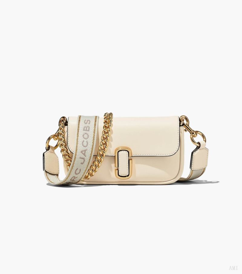 Marc Jacobs |Le mini sac J Marc - Blanc nuage |France Outlet