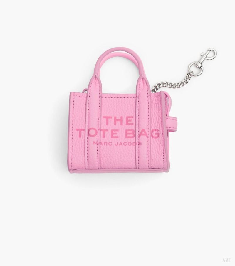 Marc Jacobs |Le porte-monnaie Nano Tote Bag Charm - Rose bonbon fluo |France Outlet