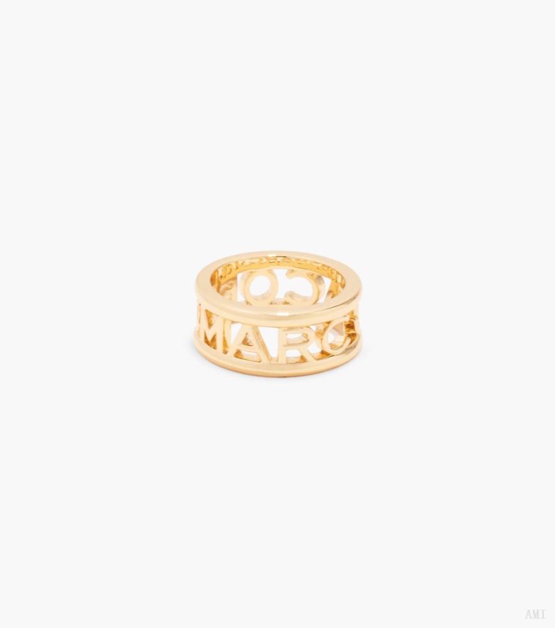 Marc Jacobs |The Monogram Ring - Gold |France Outlet