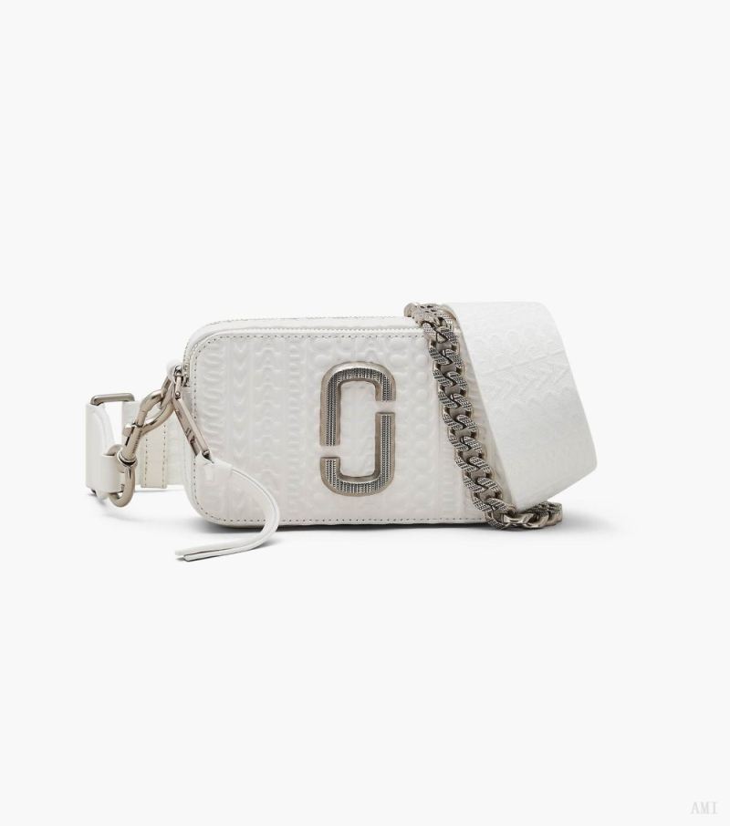 Marc Jacobs |Le Snapshot monogramme estampé - Blanc |France Outlet