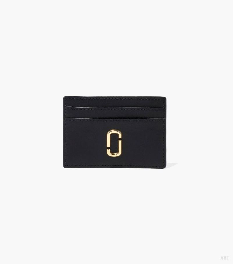 Marc Jacobs |Le porte-cartes J Marc - Noir |France Outlet