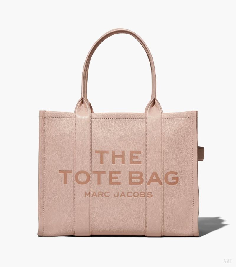 Marc Jacobs |Le grand sac fourre-tout en cuir - Rose |France Outlet