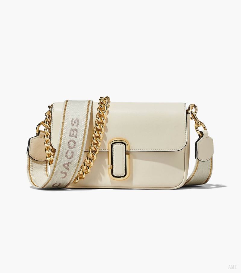 Marc Jacobs |Le Sac Bandoulière Souple J Marc - Blanc Nuage |France Outlet