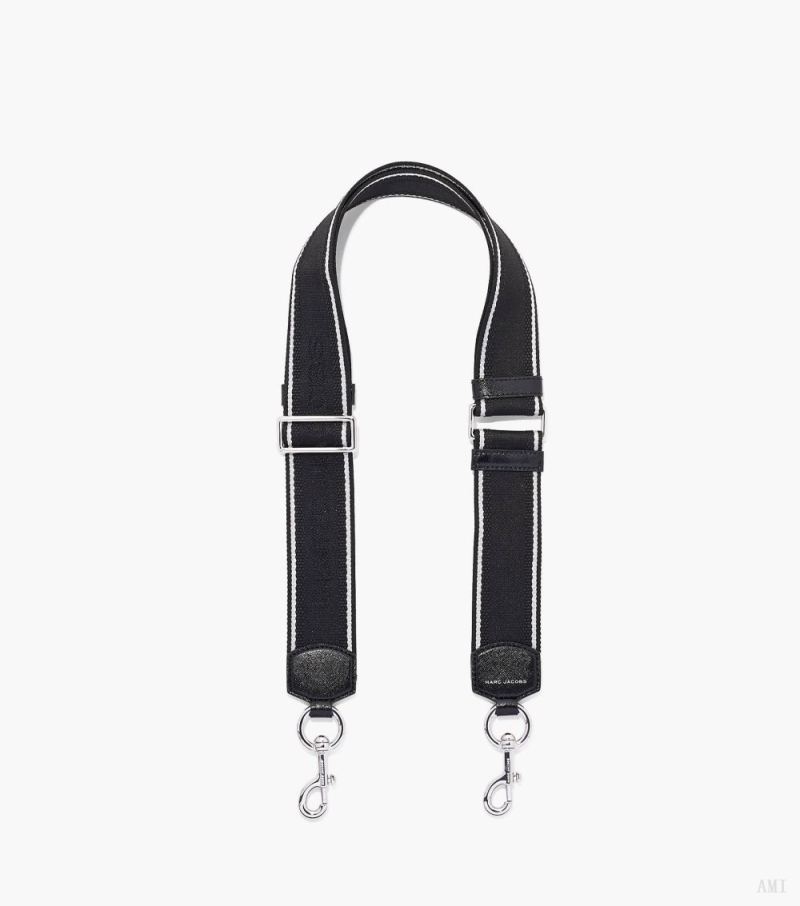 Marc Jacobs |The Logo Dtm Webbing Strap - Noir |France Outlet