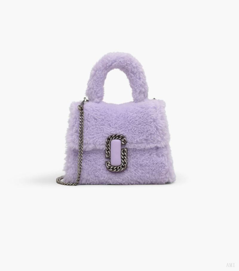 Marc Jacobs |Le Mini Top Handle Teddy St. Marc - Lilas |France Outlet