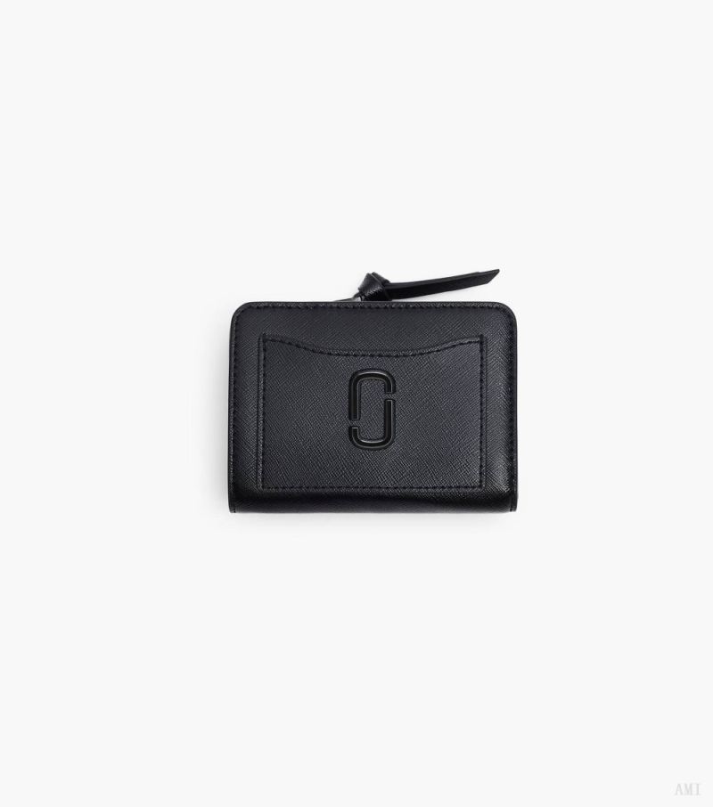 Marc Jacobs |The Utility Snapshot Dtm Mini Compact Wallet - Noir |France Outlet