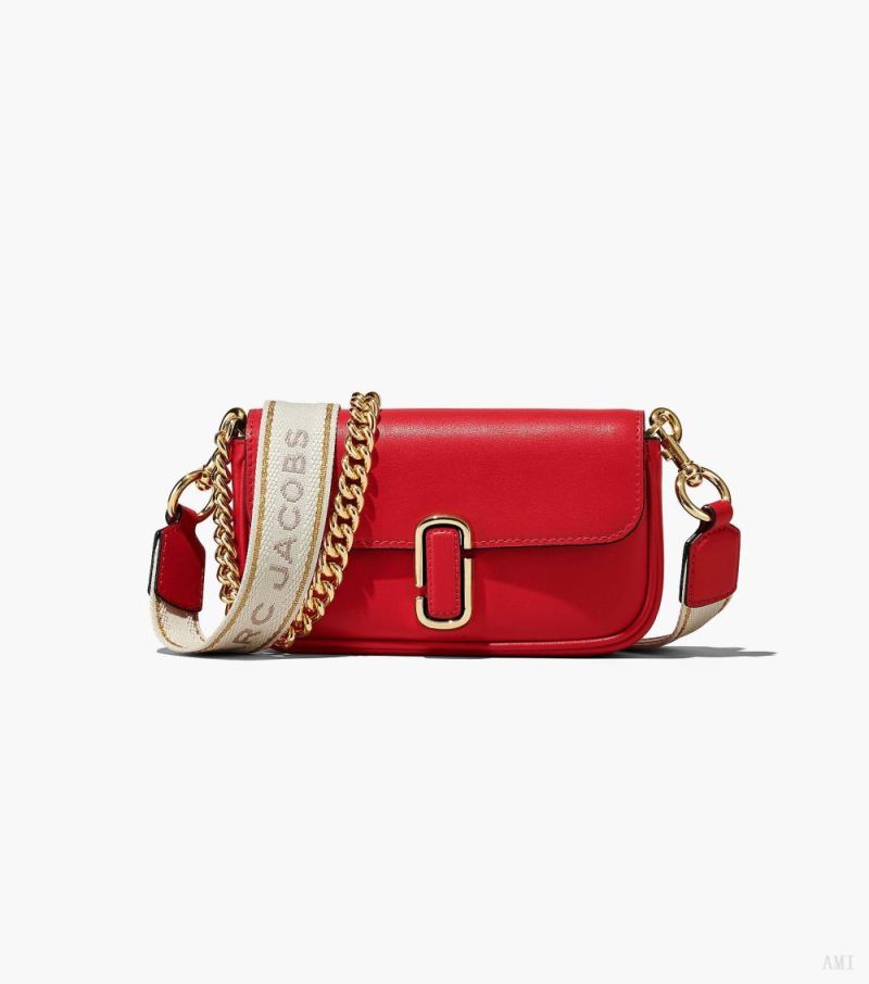 Marc Jacobs |Le Mini Sac J Marc - Rouge Vrai |France Outlet