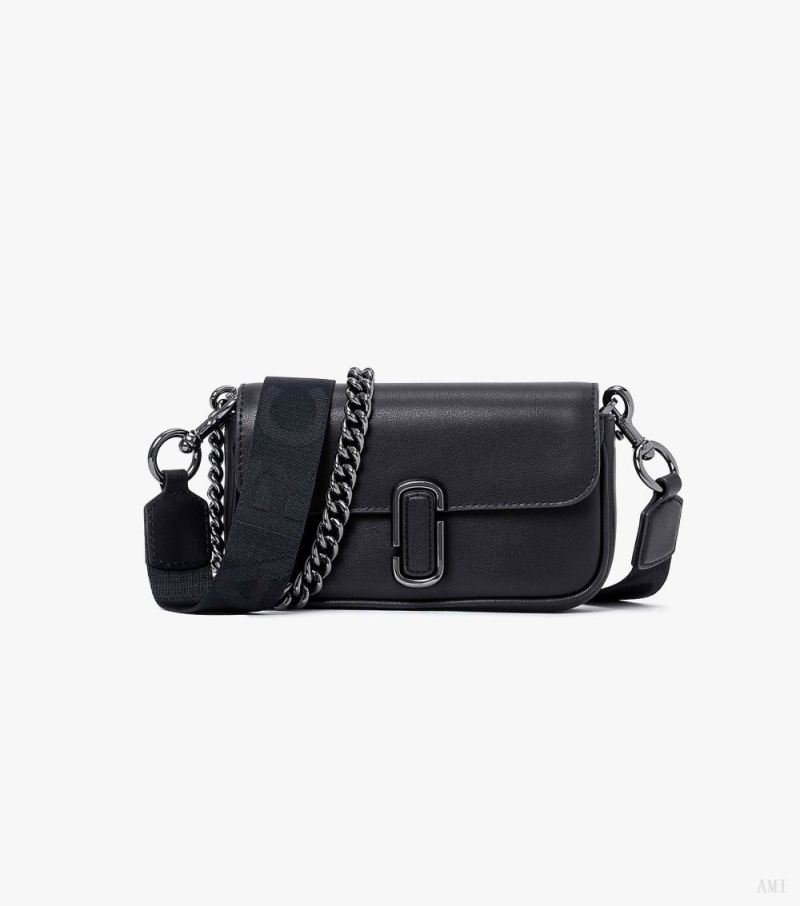 Marc Jacobs |Le mini sac J Marc - Noir/Gunmetal |France Outlet