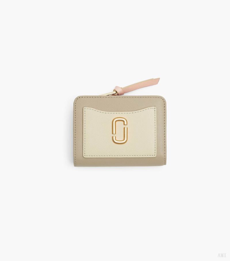 Marc Jacobs |Le portefeuille compact mini Utility Snapshot - Kaki Multi |France Outlet